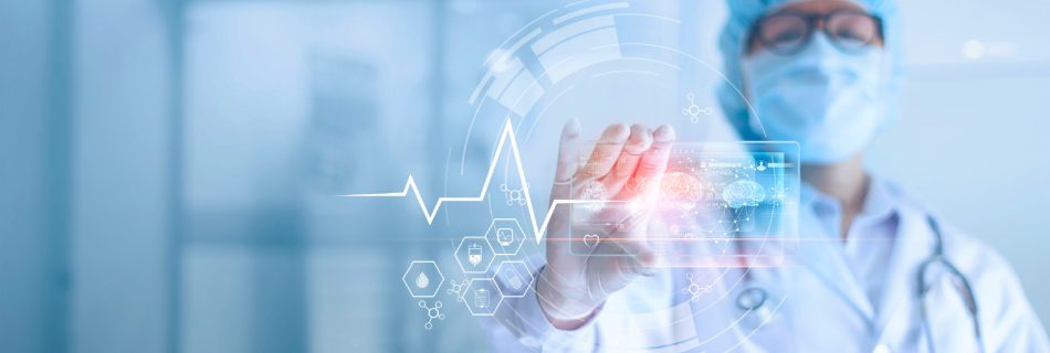 Pharmaceutical Industry Blockchain Illustration